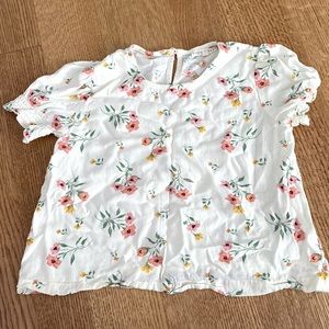 NWOT girls blouse size M